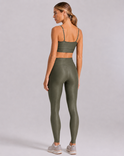 Conjunto Legging e Top Microcanelado | Clima Urbano