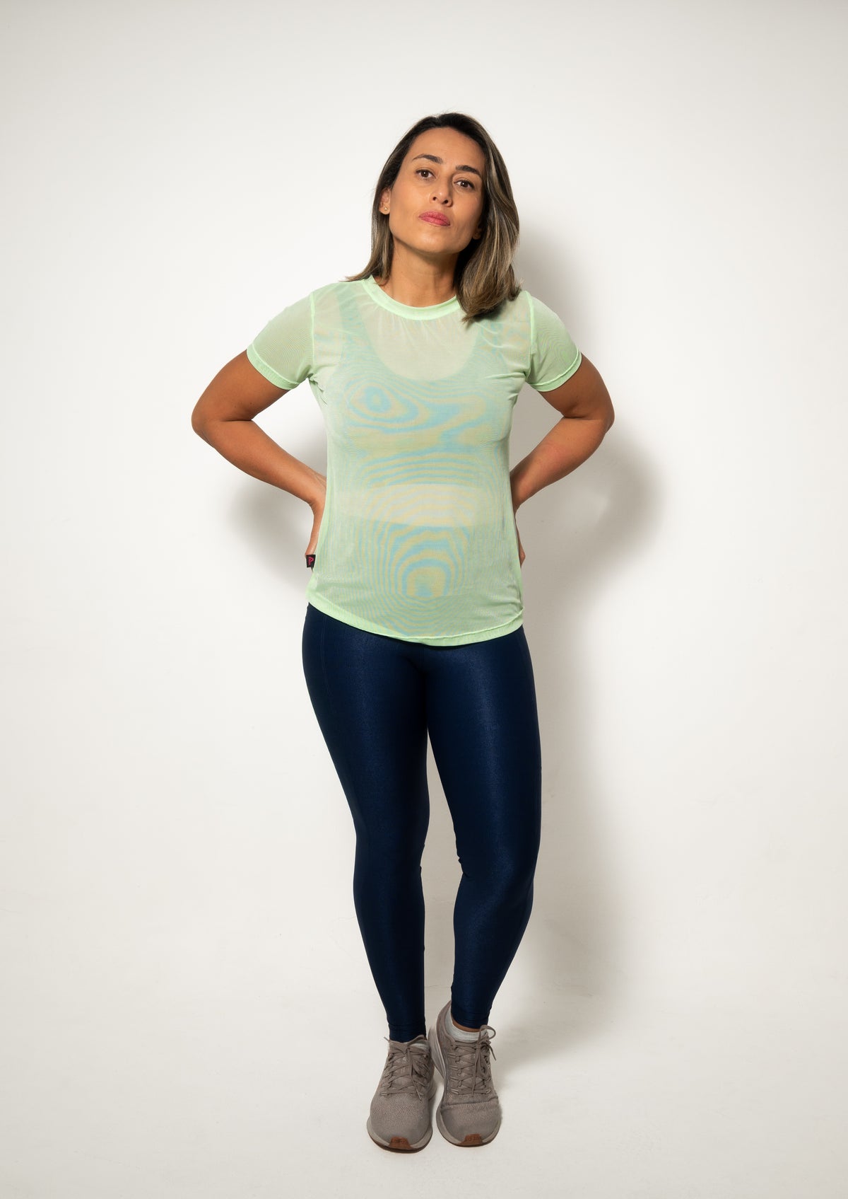 Camiseta de tule verde-limão | Clima Urbano