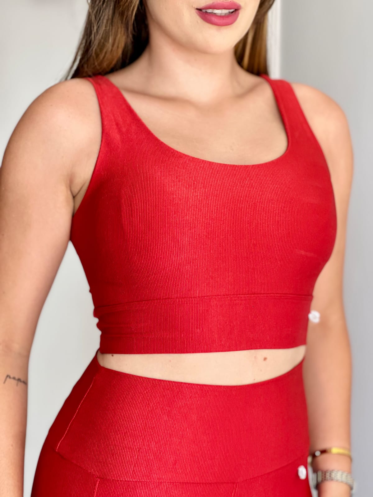 Top Fitness Feminino com Bojo Removível