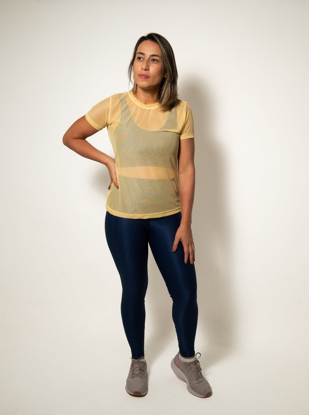 Camiseta de tule amarela | Clima Urbano