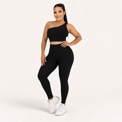 Conjunto Top e Legging Cintura Alta Luna — Clima Urbano