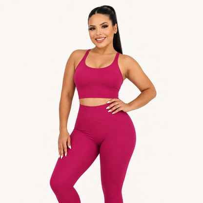 Conjunto Top e Legging Cintura Alta Stela — foto 9 | Clima Urbano