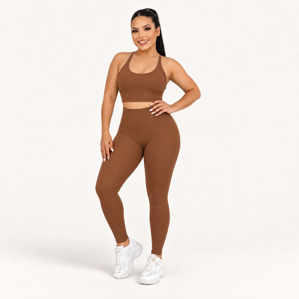 Conjunto Top e Legging Cintura Alta Stela — foto 6 | Clima Urbano