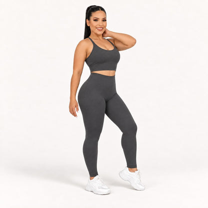 Conjunto Top e Legging Cintura Alta Stela — foto 2 | Clima Urbano