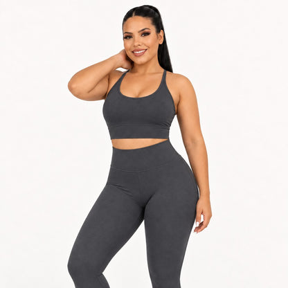 Conjunto Top e Legging Cintura Alta Stela — foto 3 | Clima Urbano