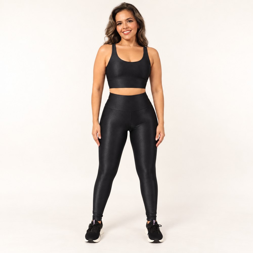 Conjunto Top e Legging com Bolsos Carol — foto 7 | Clima Urbano