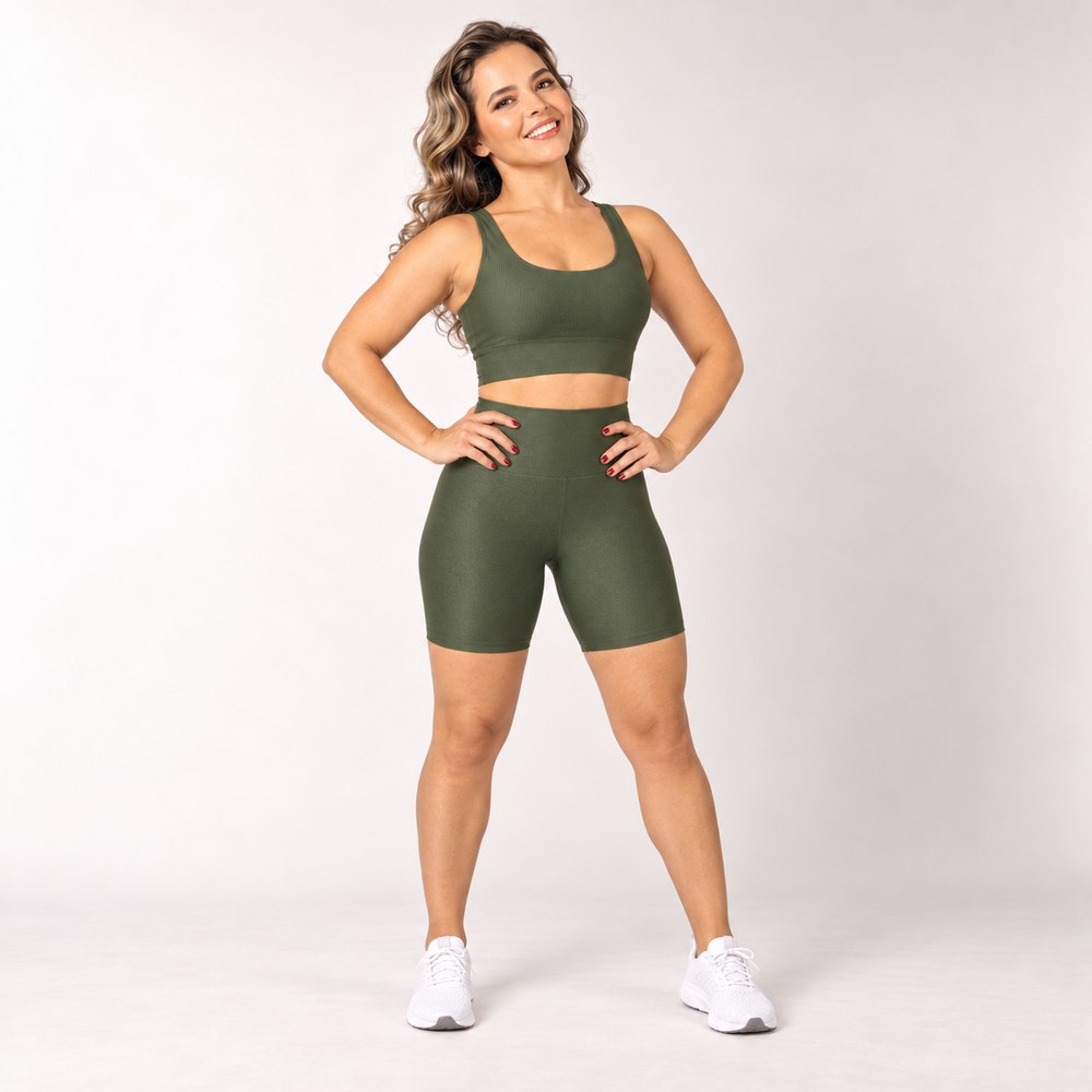 Short Fitness Feminino de Cintura Alta – Active
