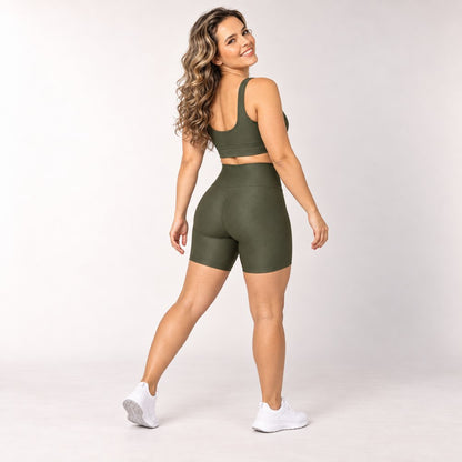 Short Fitness Feminino de Cintura Alta – Active