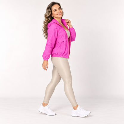 Casaco Corta-Vento Fitness Feminino Impermeável – Storm
