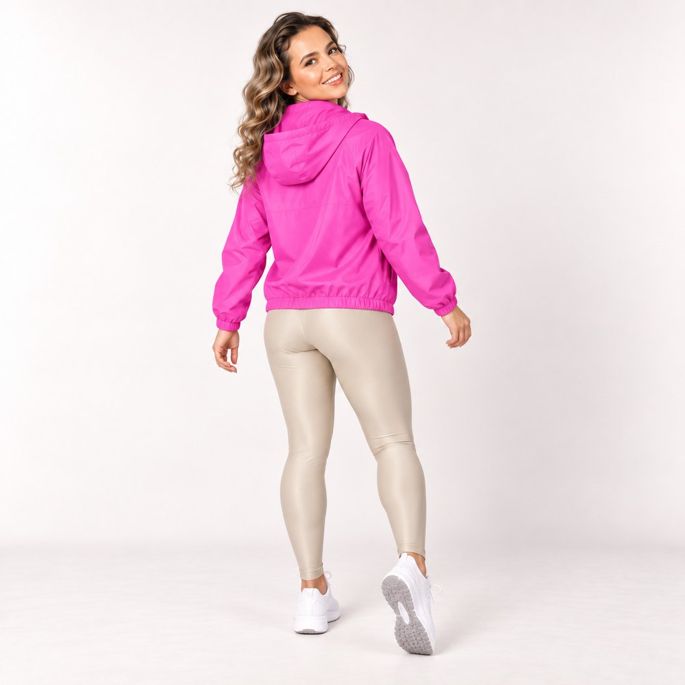 Casaco Corta-Vento Fitness Feminino Impermeável – Storm