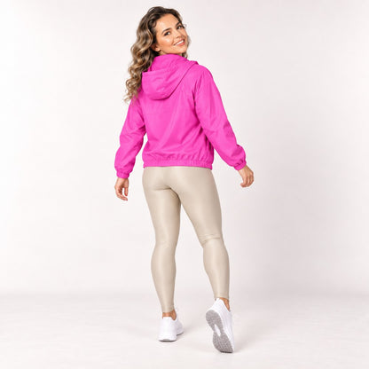 Casaco Corta-Vento Fitness Feminino Impermeável – Storm